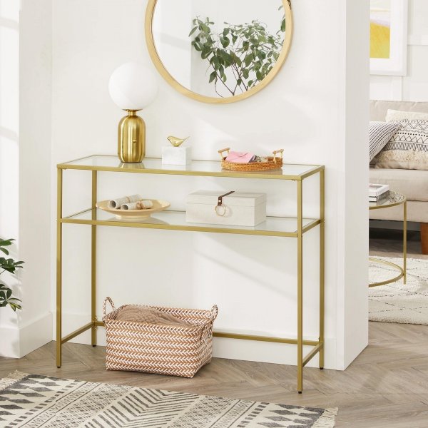 Laleh konsolbord 100 x 35 cm - Guld Laleh konsolbord 100 x 35 cm - Guld