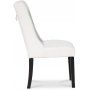 Windsor stol med handtag - Beige / Svarta ben
