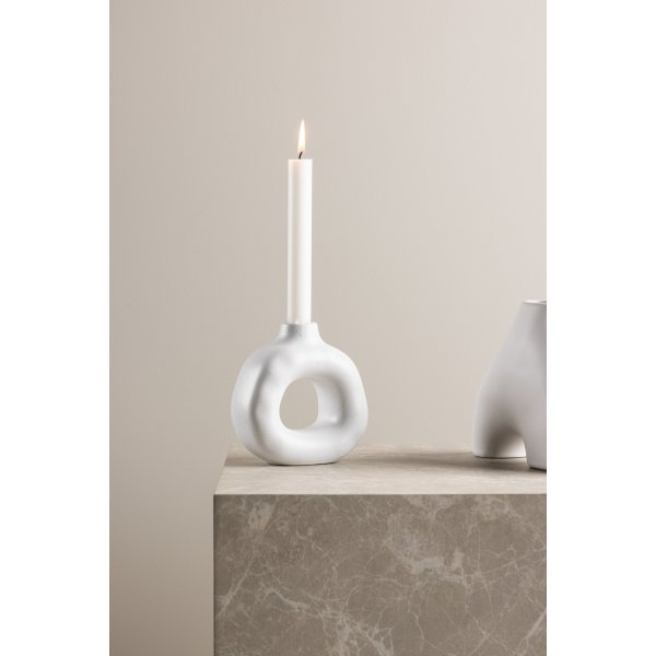 Bougeoir Judi - Blanc Bougeoir Judi - Blanc