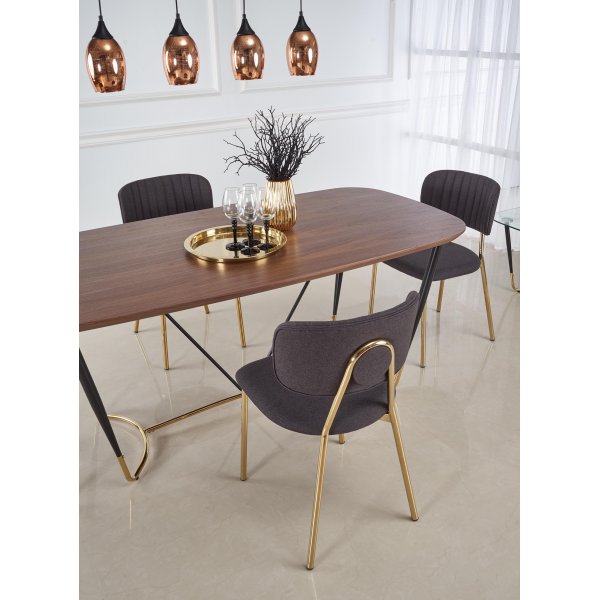 Table à manger Agricola 180 x 90 cm - Noyer Table à manger Agricola 180 x 90 cm - Noyer