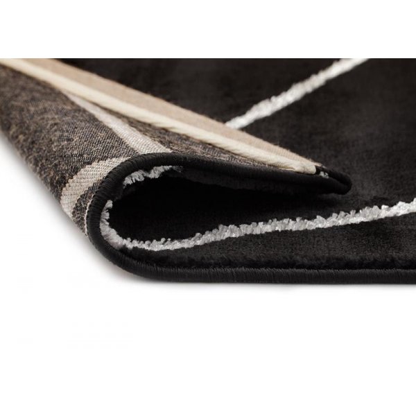 Maskinvävd matta Diamond Lines - Silver Maskinvävd matta Diamond Lines - Silver