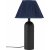 Lampe de table Riley - Noir/Bleu - 50 cm