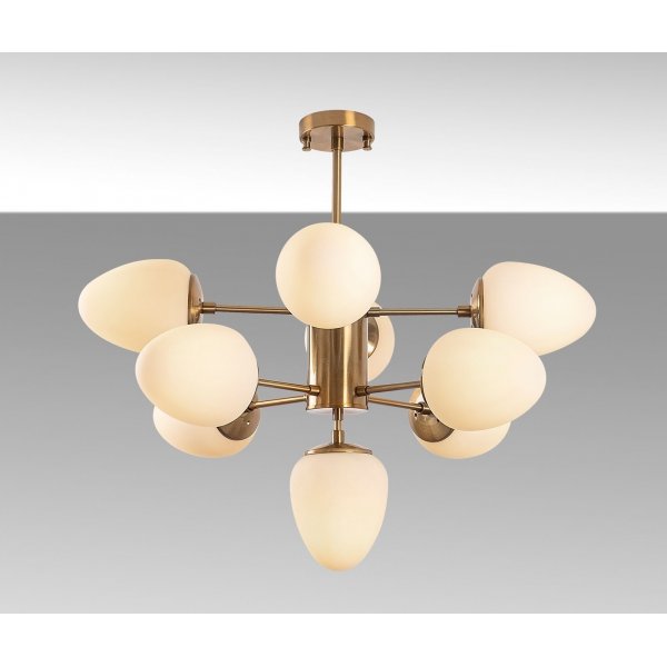 Basar taklampa 10321 - Mässing/vit Basar taklampa 10321 - Mässing/vit