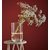 Bouquet bordslampa 29 cm - Krom/klarglas
