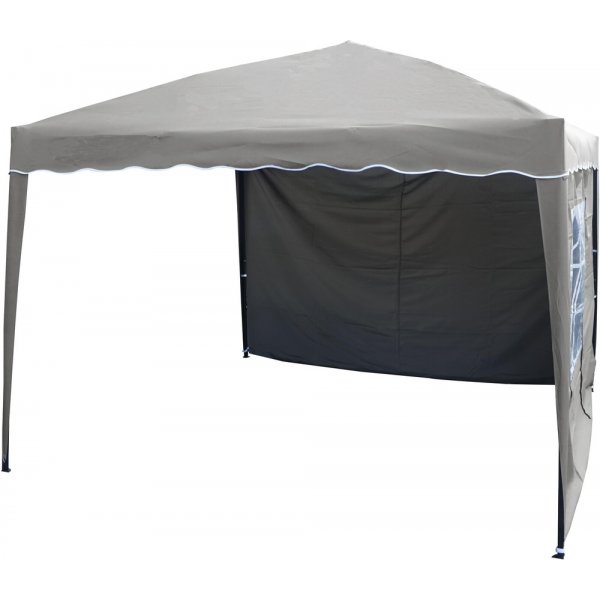 Easy Up pergola - Brun/Vit