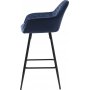 Carina barstol i bl sammet sitthjd 67 cm