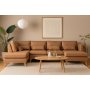 Soffa U-modell 322 cm brun PU - Ranger