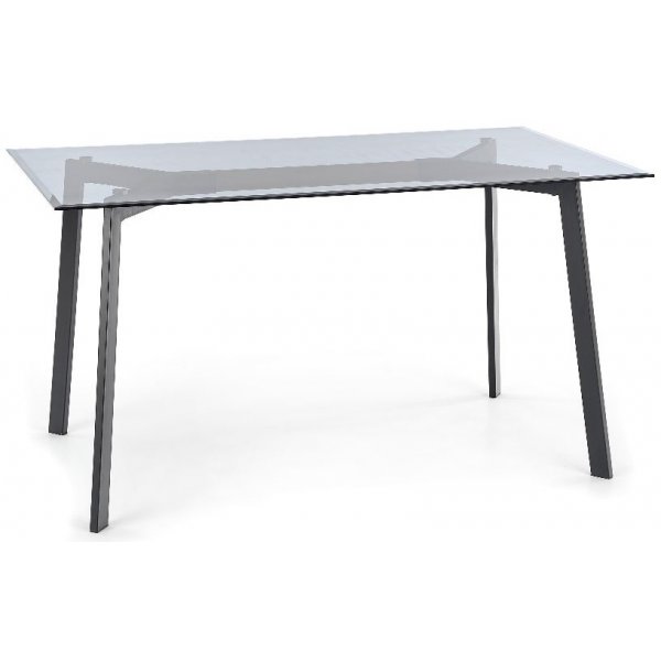Stein matbord 140 x 80 cm - Svart