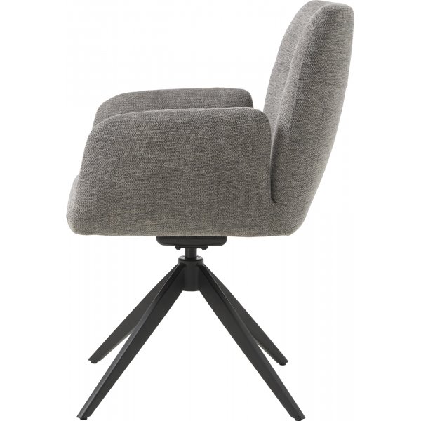 Steve karmstol - Grå/svart Steve karmstol - Grå/svart