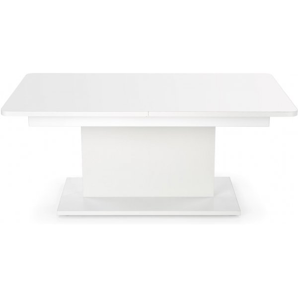 Cense hj och snkbart soffbord 126-167 x 70 cm - Vit