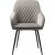 Fauteuil Florida en velours gris