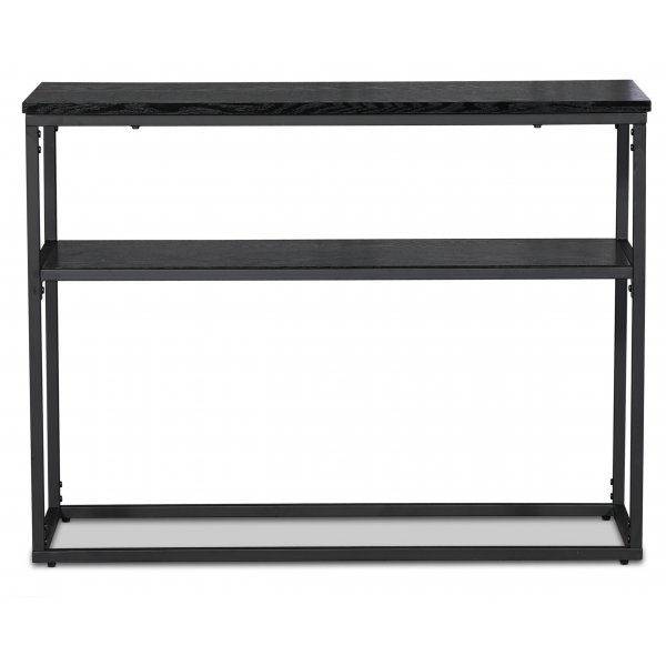 Solano konsolbord 100 x 35 cm - Svartbetsad ask (foliering) Solano konsolbord 100 x 35 cm - Svartbetsad ask (foliering)