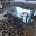 Kundbild Ciara soffbord - Svart/glas: Mycket fin och stark glas,...
