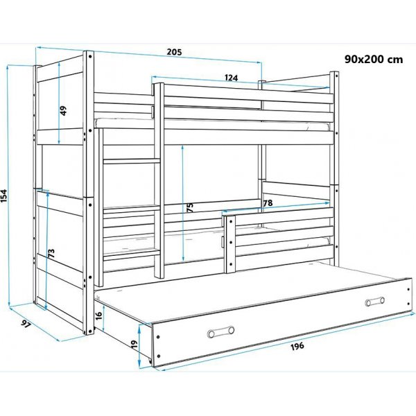 �rhus v�ningss�ng med extrab�dd - Valfri f�rg & storlek