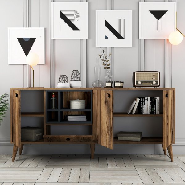 Buffet Nappa - Noyer