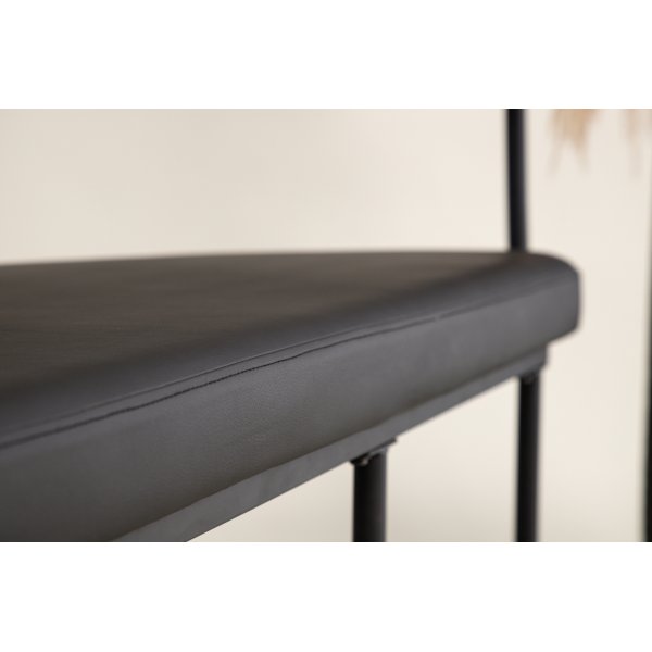 Banc Stallhagen x Josefin Lustig - PU noir Banc Stallhagen x Josefin Lustig - PU noir