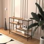 Hernes avlastningsbord 100 x 28 cm - Ek/svart