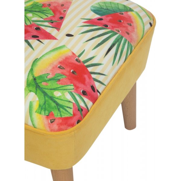 Damo puff 19 - Flerfärgad Damo puff 19 - Flerfärgad