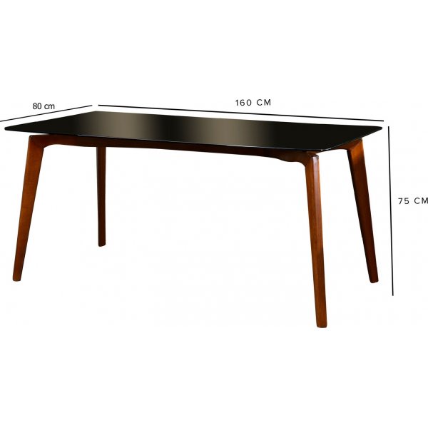 Ensemble repas Lici - Noyer/vert Ensemble repas Lici - Noyer/vert