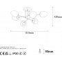 Camflo plafondlamp 10400 - Wit