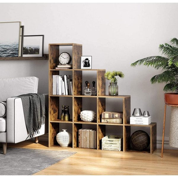 Bibliothèque Ingmar 129,5 cm - Marron Bibliothèque Ingmar 129,5 cm - Marron