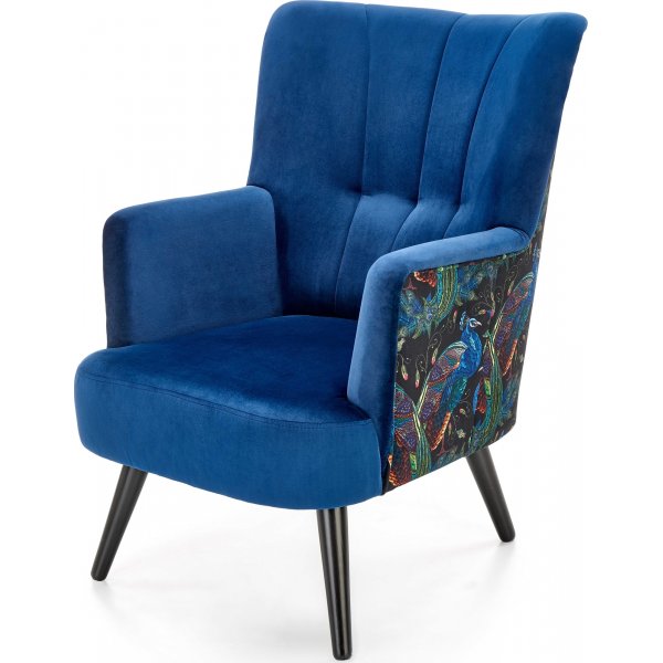 Fauteuil Gopani - Bleu Fauteuil Gopani - Bleu