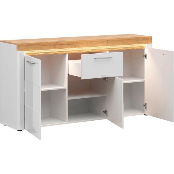 Horton dressoir met doos - Wit Horton dressoir met doos - Wit