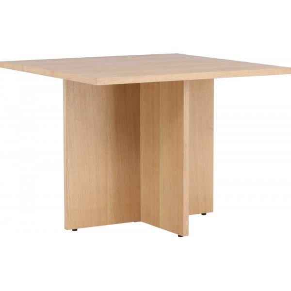 Table à manger Leo 100 x 100 cm - Naturel Table à manger Leo 100 x 100 cm - Naturel