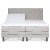 Lit double rglable complet Klara avec tte de lit 7 zones Pocket - Beige + Kit d\\\'entretien des meubles pour textiles
