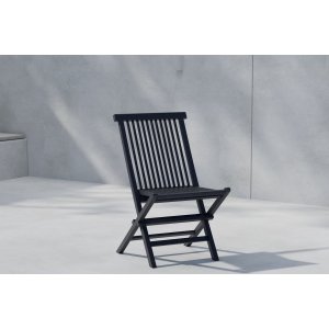 Matstol Kenya i svart teak