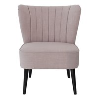 Anna retro fåtölj - Puderrosa Anna retro fåtölj - Puderrosa