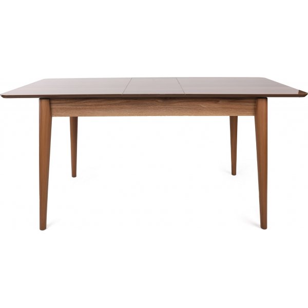 Table à manger Kamala 130-165 x 80 cm - Noyer Table à manger Kamala 130-165 x 80 cm - Noyer