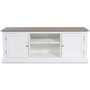 Viktoria TV-bnk 160x60 - Vit/gr