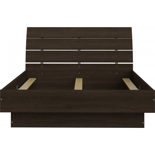Naia bedframe 154 x 203 cm - Coffee