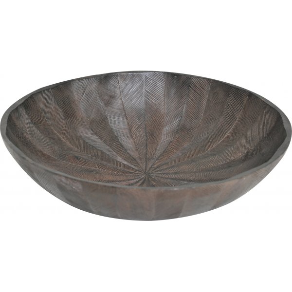 Bol en arête de poisson - Marron Bol en arête de poisson - Marron