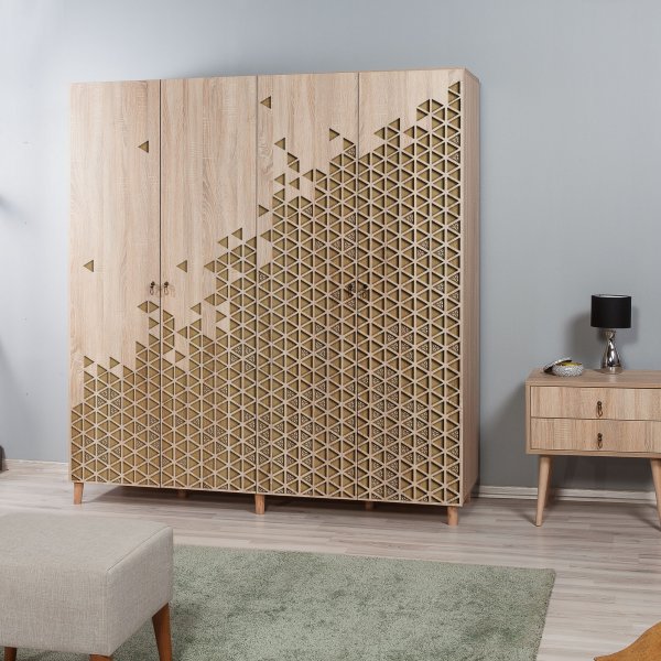 Armoire Imaj - Chêne Sonoma Armoire Imaj - Chêne Sonoma