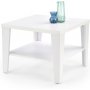 Harper soffbord 70 cm - Vit