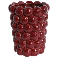 Vas Big Bouble H20 cm - Röd Vas Big Bouble H20 cm - Röd