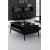 Table basse Lord 90 x 60 cm - Noir