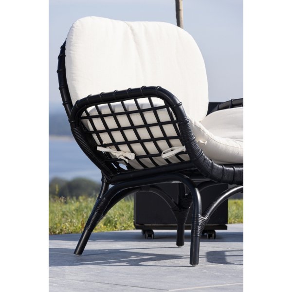 Fauteuil Moana - Noir Fauteuil Moana - Noir