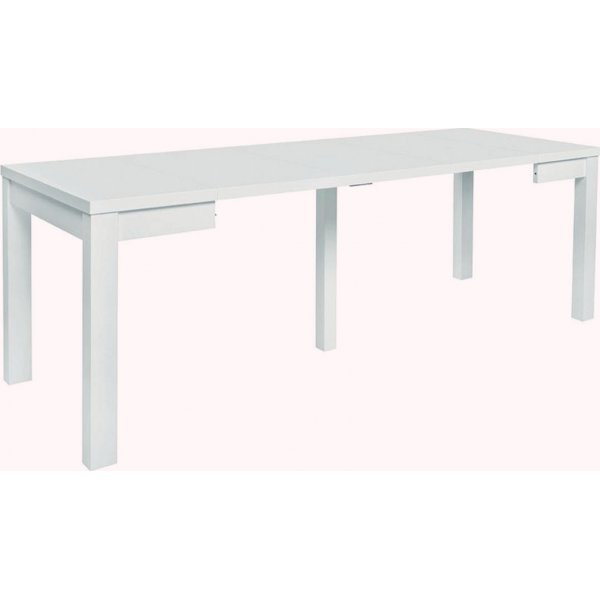 Table  manger Baklawa 80-230 x 80 cm - Blanc