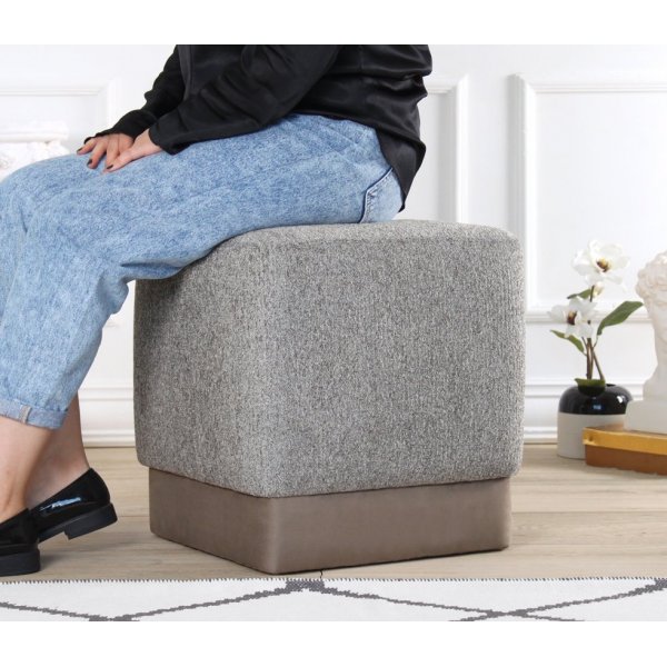 Pouf Borgot - Vison Pouf Borgot - Vison