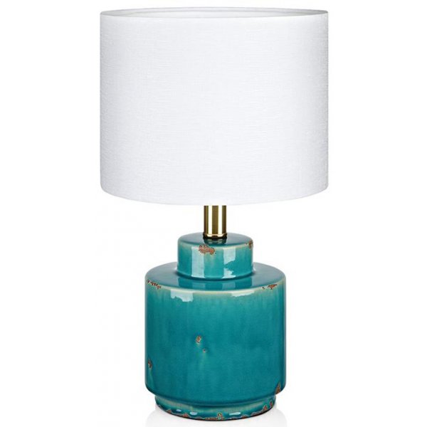 Cous Bordslampa - Bl/Vit