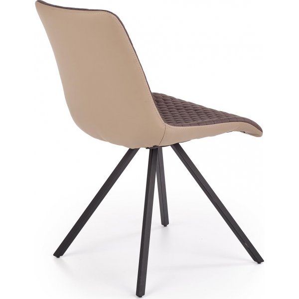 Cadeira matstol 394 - Brun/beige