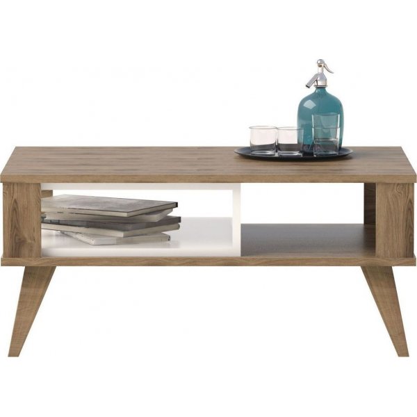 Table basse Ionis 90 x 60 cm - Chêne/blanc Table basse Ionis 90 x 60 cm - Chêne/blanc