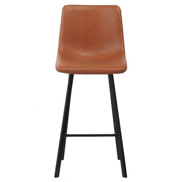 Tampa barstol - Brun PU/svart Tampa barstol - Brun PU/svart