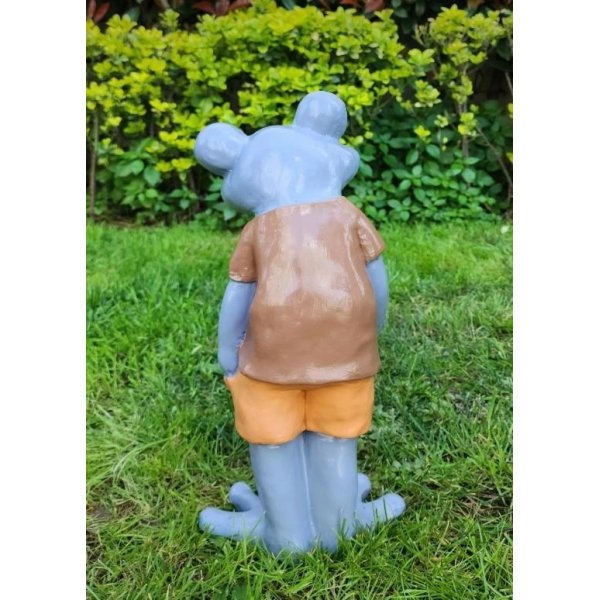 Kurbaga tuindecoratie - Veelkleurig