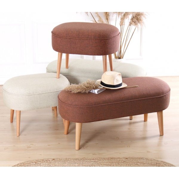 Pouf Timoon - Rouge Pouf Timoon - Rouge