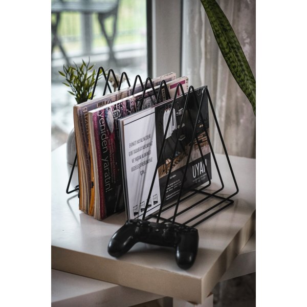 Porte-journaux Alvin - Noir Porte-journaux Alvin - Noir