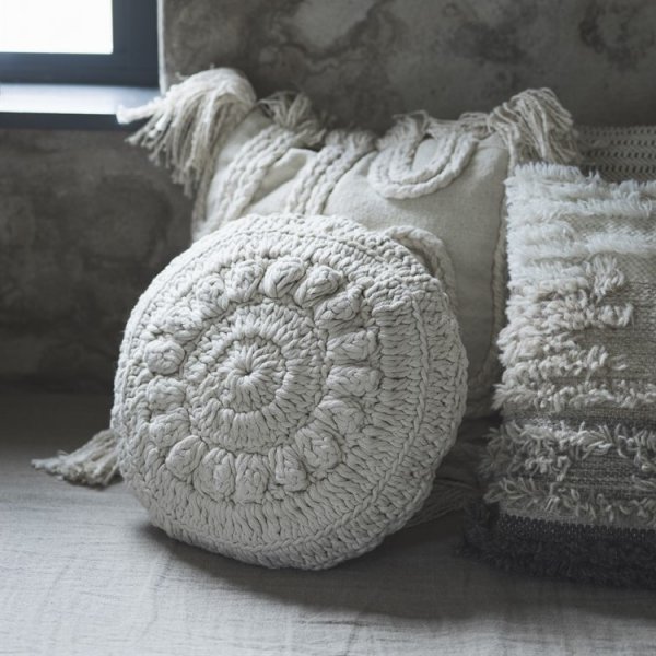 Tinny kudde Ø 40 cm - Offwhite Tinny kudde Ø 40 cm - Offwhite